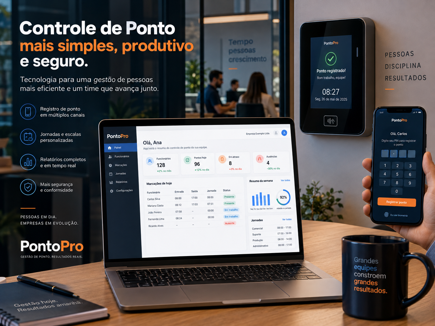 Sistema de Controle de Ponto
