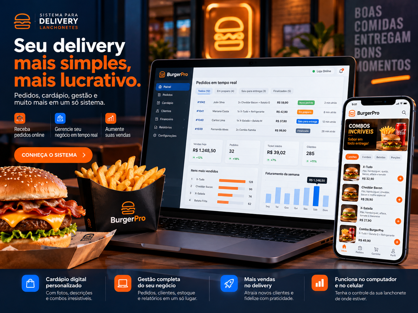 Sistema Delivery Completo