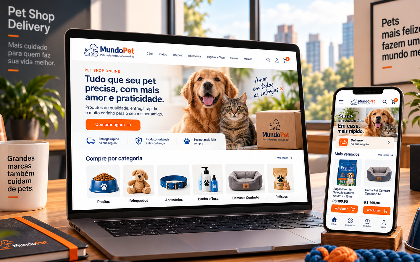 Loja Virtual para Pet Shop