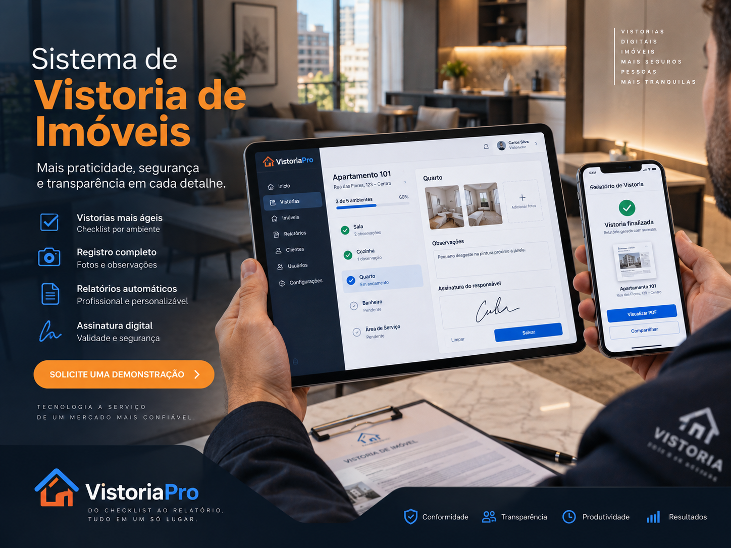 Sistema de Vistoria de Imóveis